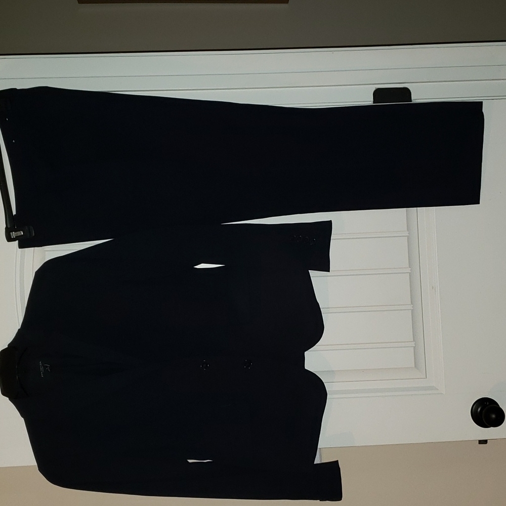 Ann Taylor Navy Pant Suit Size 8